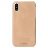 Nutitelefoni ümbris Krusell Sunne Apple iPhone XS-ile — vintage nude