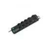 Brennenstuhl Primera-Line 10-pistikupesaga must 2m pikendusjuhe 1153300120, must, H05VV-F 3G1,5 toitekaabel 2,0 m