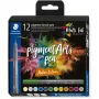 Brush Pen Staedtler Pigment Arts Nature Colors 12 tk