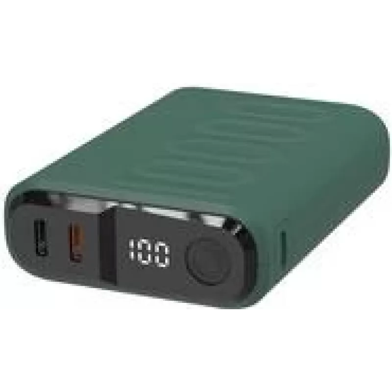 Akupank RealPower PB-10000C PD+ 3x USB-C, Tumeroheline (458439)