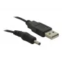 USB-toitekaabel DeLOCK 82377 1,5 m USB A