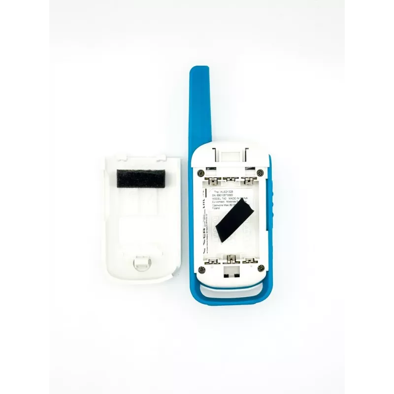 Motorola Talkabout T42 - raadiosaatja, 2 tk pakendis (oranž-sinine)