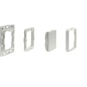 Shelly BLU Wall Switch 4 valguslüliti, plastikust elevandiluu