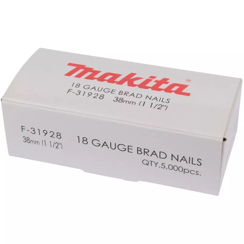 MAKITA STICKS 18GA 1,0x38mm /5000tk.