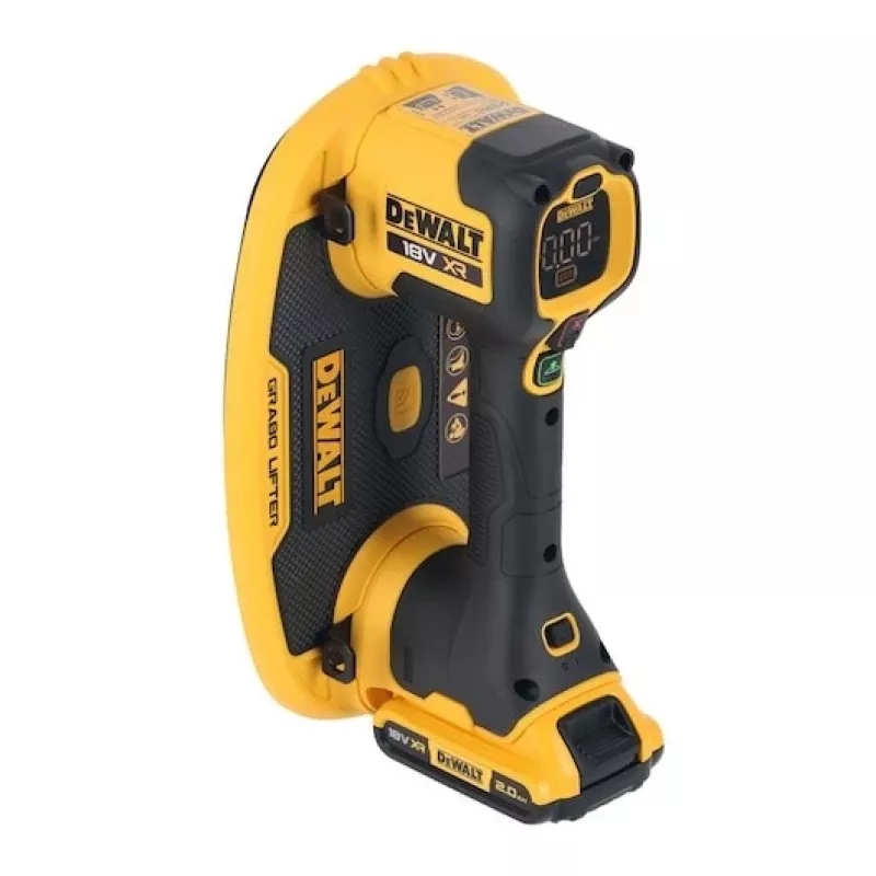 Vaakumtõstuk DeWalt GRABO DCE590N 18V juhtmevaba kaasaskantav imitööriist, 1 imikapp, max koormus 120 kg