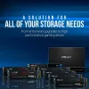 SSD PNY CS2241 M.2 NVMe PCIe 4.0 1TB — lugemiskiirus 5100 MB/s, kirjutamiskiirus 3200 MB/s