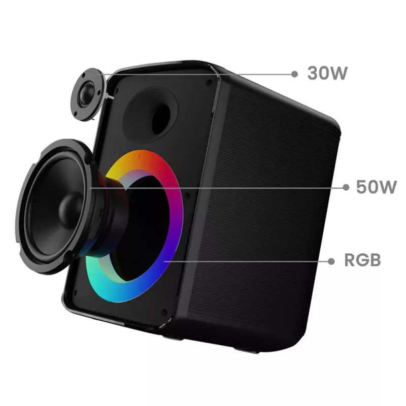 Kaasaskantav kõlar Tellur Bluetooth Speaker Buzz, Must