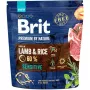 Kuiv koeratoit Brit Premium by Nature Sensitive Lamb & Rice 1 kg — täiskasvanud, valk 26%, rasv 13%, gluteenivaba
