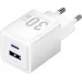 Vention 30W - GaN-tehnoloogiaga laadija, 1x USB-A, 1x USB-C (valge)