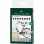 Fineliner Faber-Castell 166008 Must 8 tk