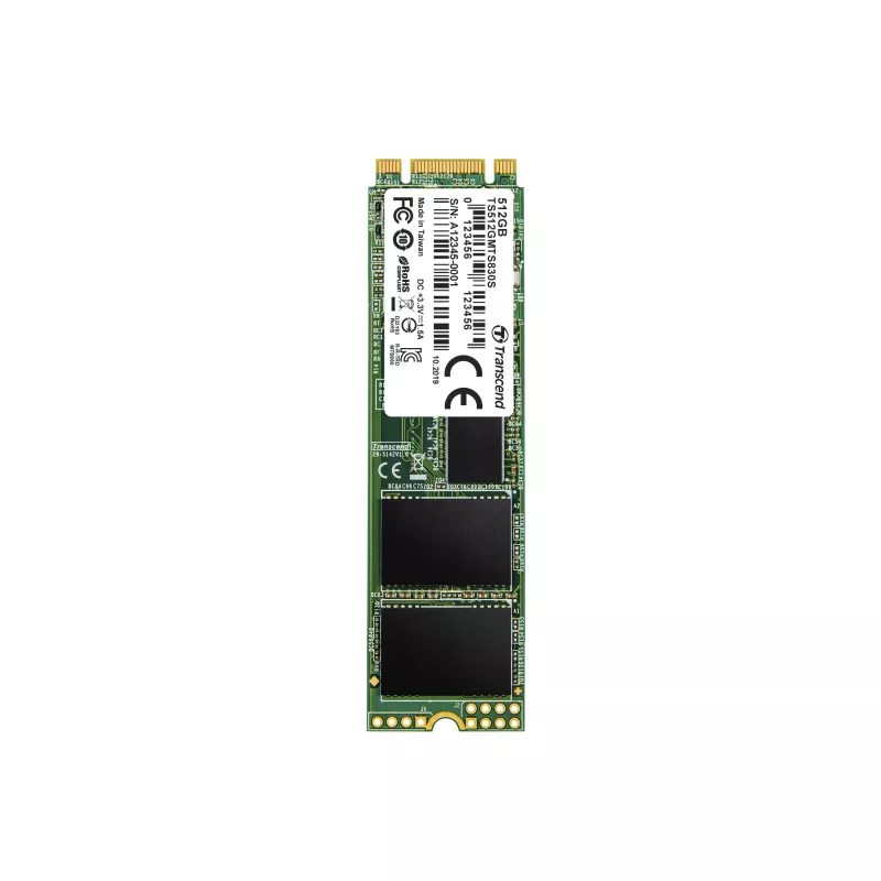 SSD-ketas Transcend 512 GB M.2 6 Gbit/s TS512GMTS830S