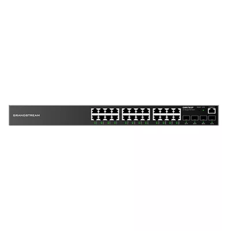 Grandstream GWN 7803 24GE 4SFP hallatav lüliti L2+