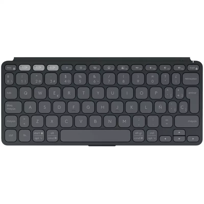 Klaviatuur Logitech Keys-To-Go 2 juhtmevaba grafiit (DE) (920-012964)
