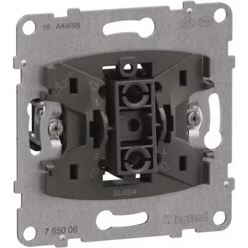 Legrand SEANO sisestus 765006 vahetuslüliti 10AX pistikühendusega klemmid (765006)
