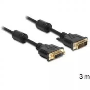 DVI-kaabel DeLOCK DVI-D/DVI-D 3m
