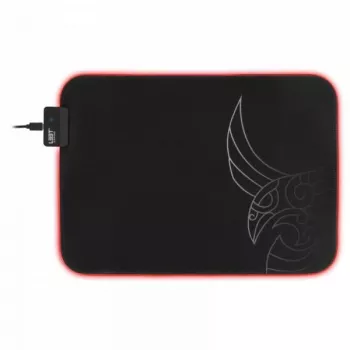 L33T Gaming 160405 Karlvagn RGB mänguhiirematt, keskmine suurus, kiire pind. 355 x 255 x 3 mm, must