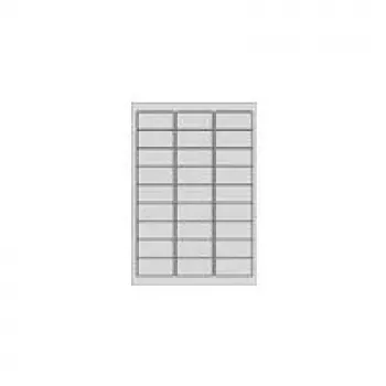 Avery Zweckform Avery - eemaldatav liim - Valge - 63,5 x 29,6 mm 675 silti (25 lehte x 27)