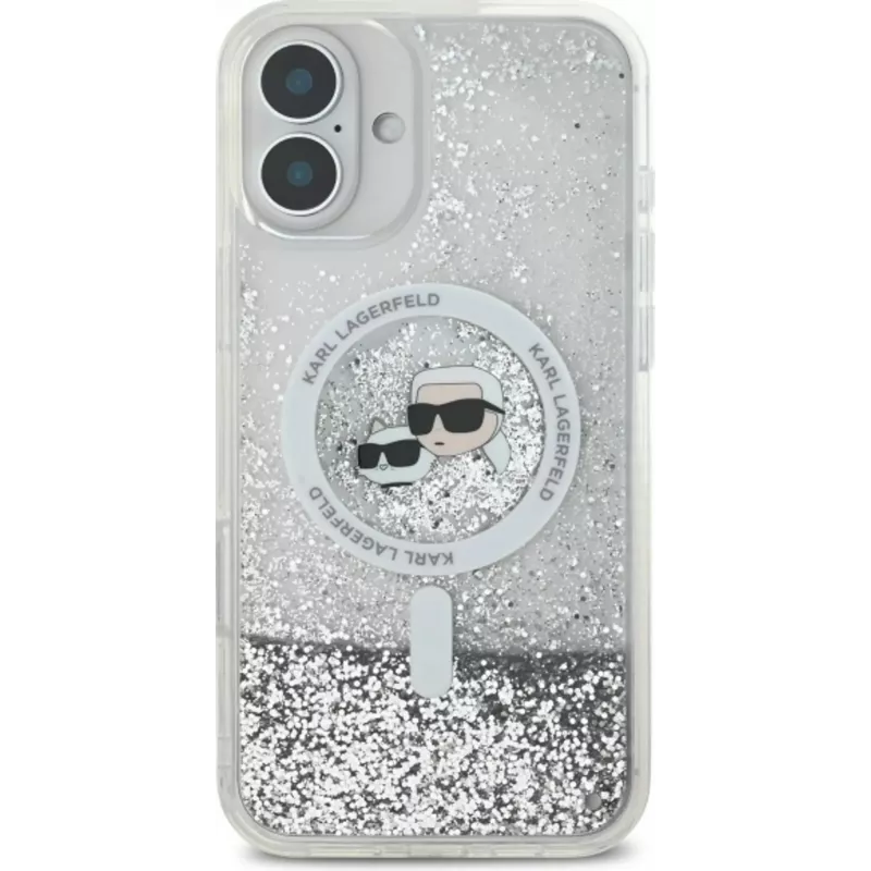 Karl Lagerfeld | KLHMP16MLGKCSGH | Tagakaas | iPhone 16 Plus | Apple | TPU/PC | Läbipaistev