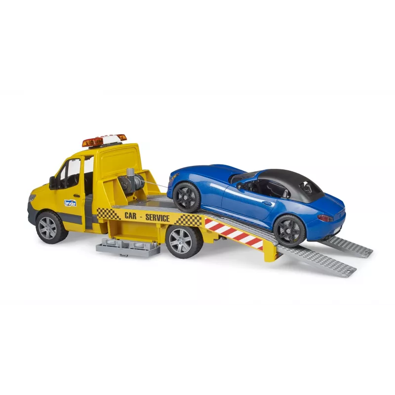 Pukseerauto BRUDER 02675 kollane ABS alates 4. eluaastast