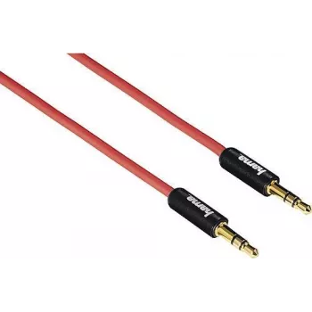 Hama 0,5 m 3,5 mm/3,5 mm audiokaabel, punane