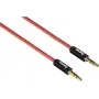 Hama 0,5 m 3,5 mm/3,5 mm audiokaabel, punane