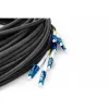 Digitus eelmonteeritud klaaskiust universaalne harukaabel Single Mode OS2 8 kiudu LC/UPC 75m