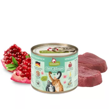 GRANATAPET DeliCATessen hirveliha ja tuunikalaga - märg kassitoit - 200g