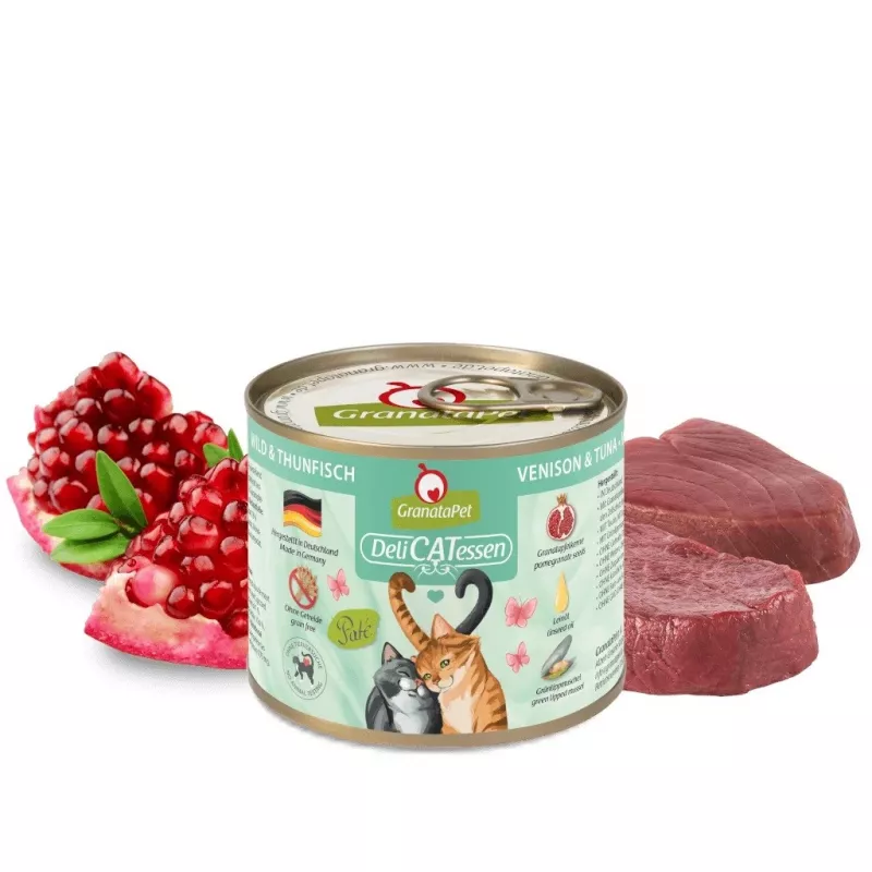 GRANATAPET DeliCATessen hirveliha ja tuunikalaga - märg kassitoit - 200g
