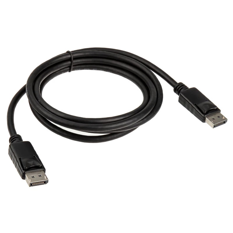 DisplayPort-kaabel Akasa AK-CBDP01-20BK 2 m must