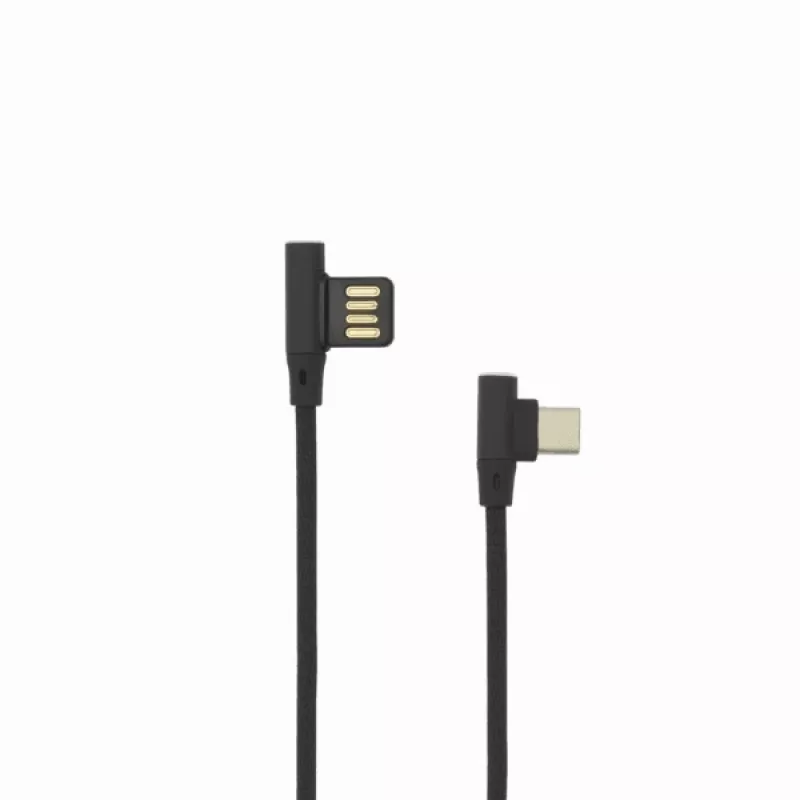 Sbox USB-C-90-B USB->Type C 90 M/M 1.5m Must