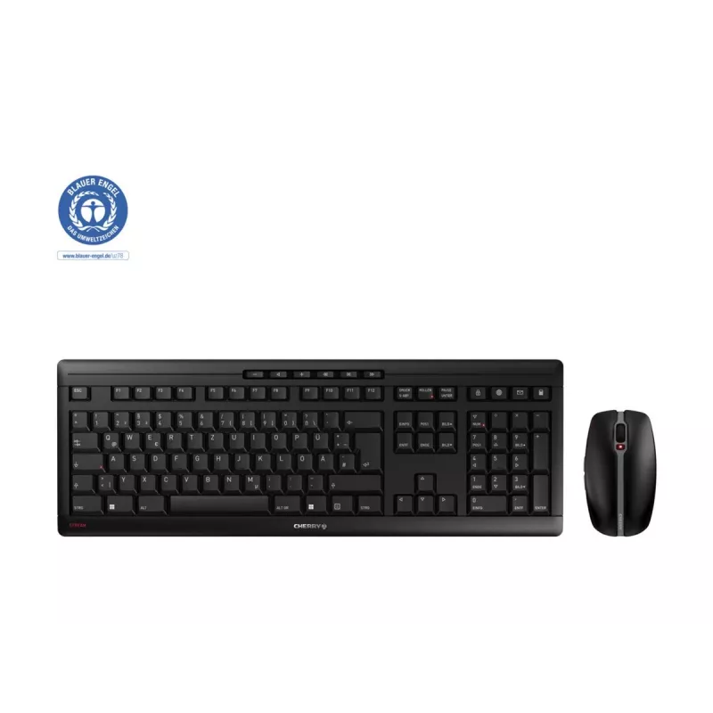 Juhtmevaba klaviatuur ja hiir CHERRY Stream Desktop JD-8500DE-2