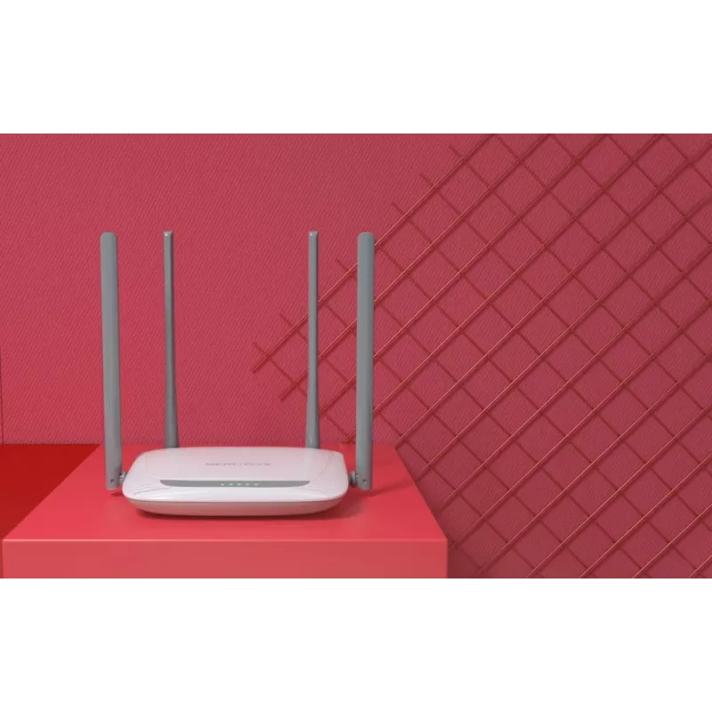 Mercusys MW325R traadita ruuter, ühe ribaga (2,4 GHz), Fast Ethernet, valge