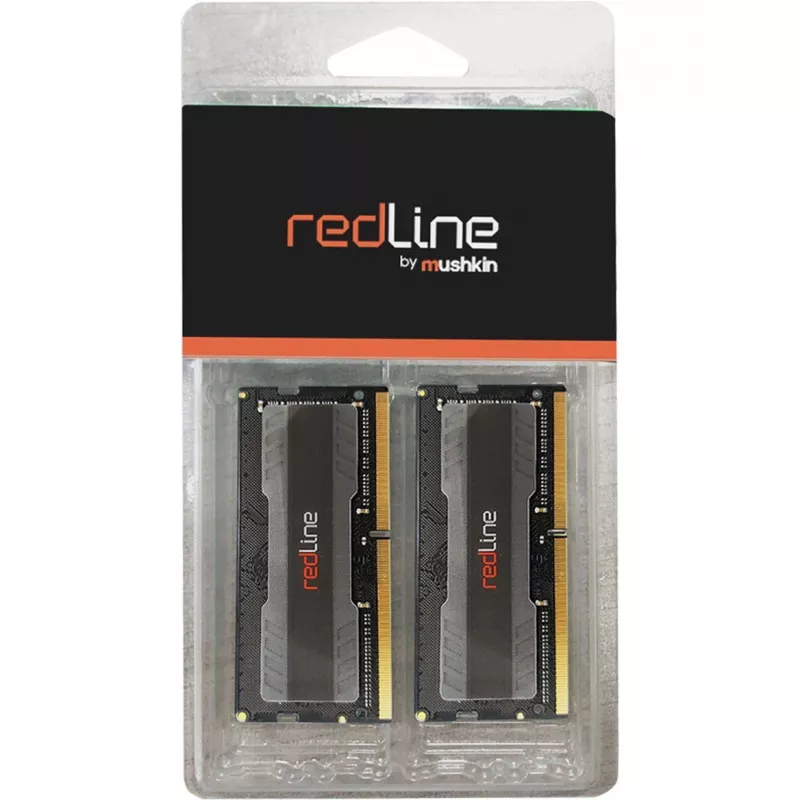 SO-DIMM 16 GB DDR4-3200 (2x 8 GB) Dual-Kit, mälu must, MRA4S320NNNF8GX2, Redline, INTEL XMP