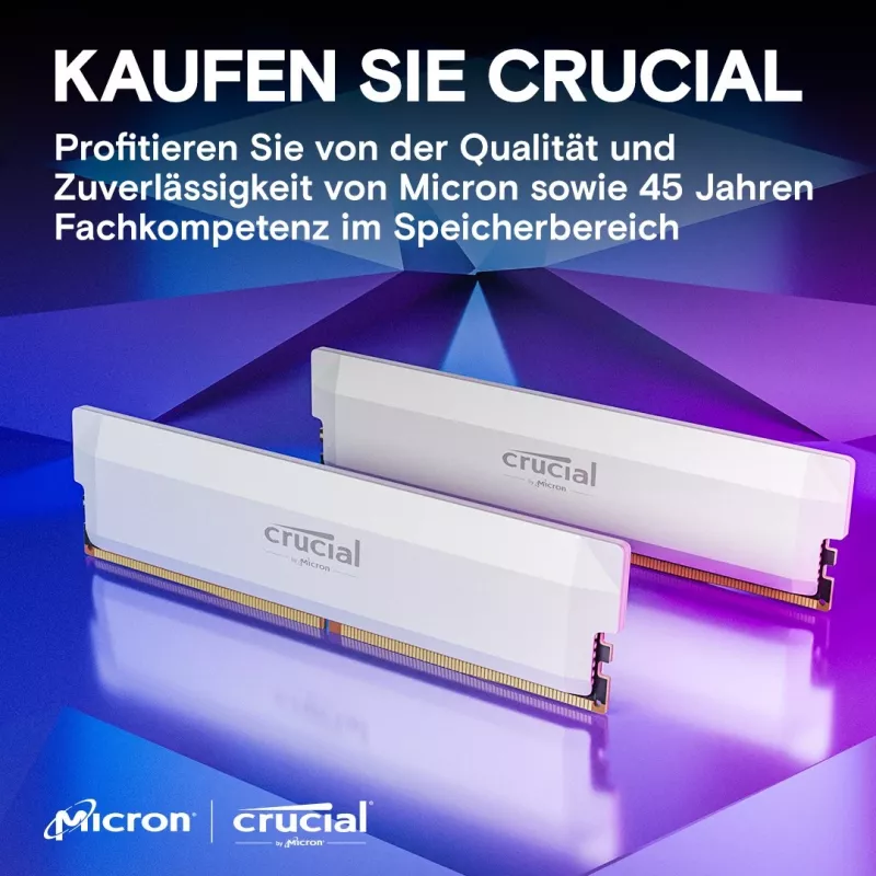 RAM DDR5 32GB PC 6000 KIT Crucial Pro