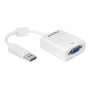Video Kaabliadapter DeLOCK 61766 0.125m VGA DisplayPort Valge