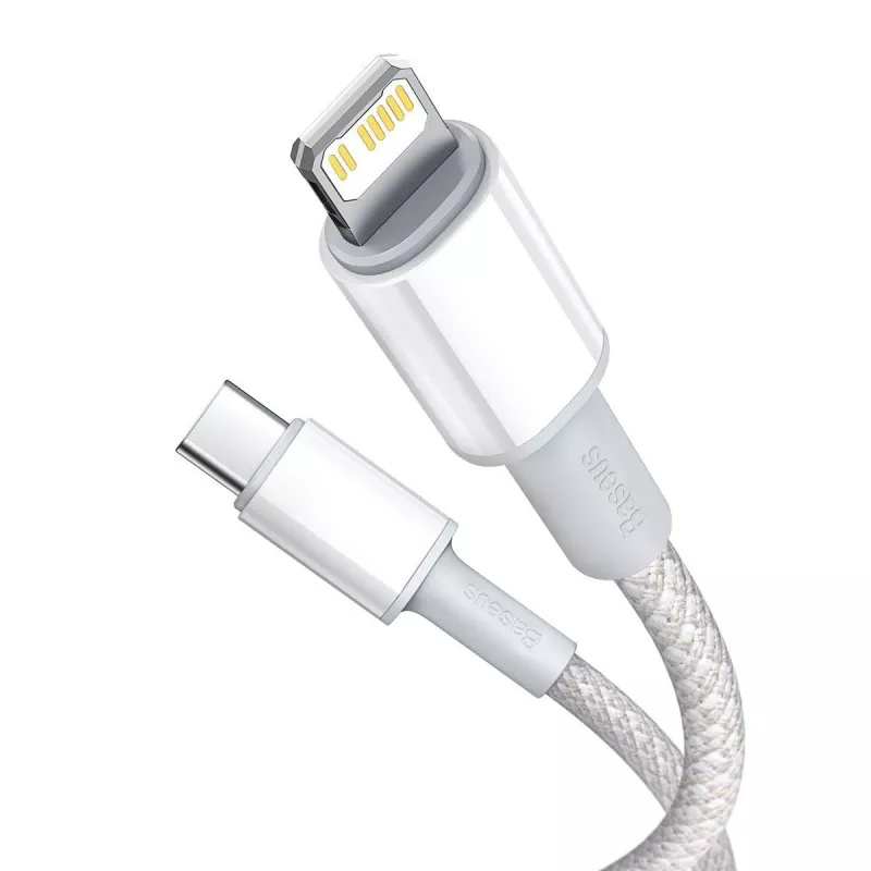 Baseus CATLGD-02 Lightning-kaabel 1 m Valge