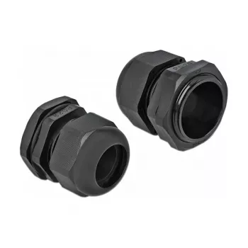 Kaablitihend DeLOCK 60226 Must Plastik 10 tk