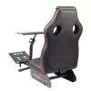 Racing cockpit Subsonic SA5681 Must Red Faux leather Mesh Metal