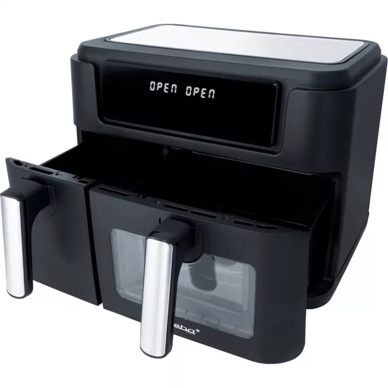 Kahekordne õhufritüür HF 9500 DUO (must, 2400 W, 2 korvi 6 L + 3,5 L)