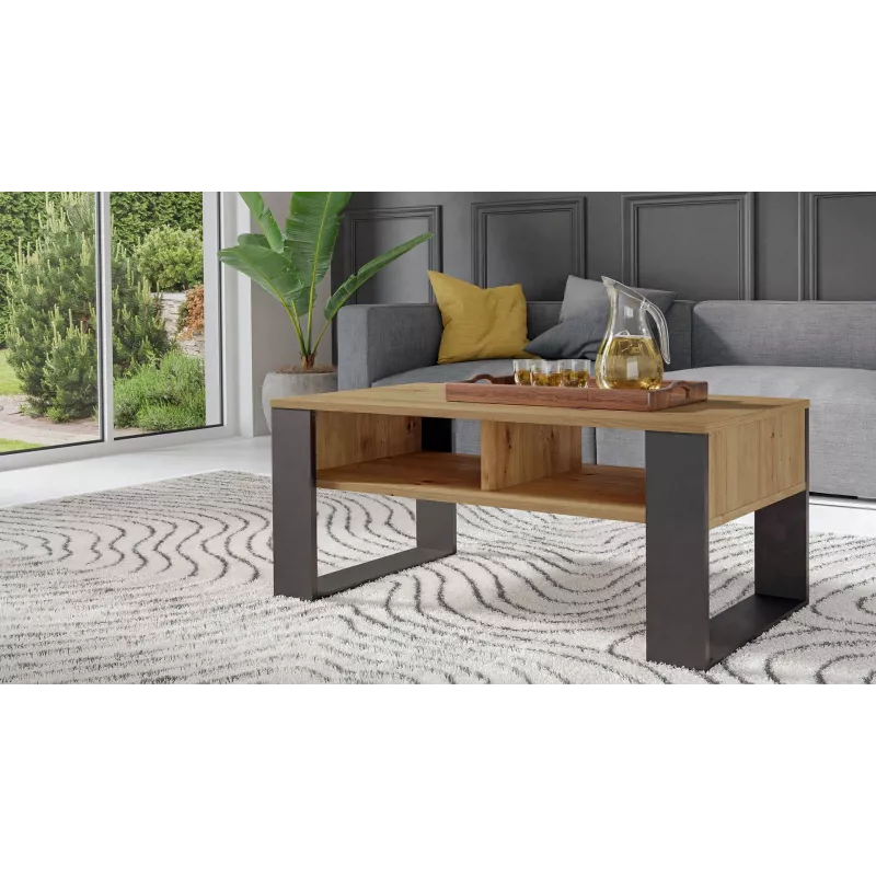 Topeshop MODERN 2P ART CZ kohvi-/külje-/nurgalaud Kohvilaud ristkülikukujuline 2 jalg(a)