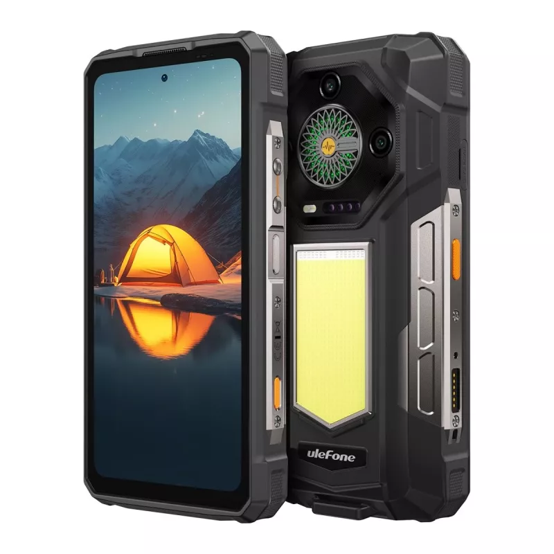 Töökindel nutitelefon UleFone Armor 33 5G 6.3 tolli — 12 GB muutmälu, 512 GB salvestusruumi, must