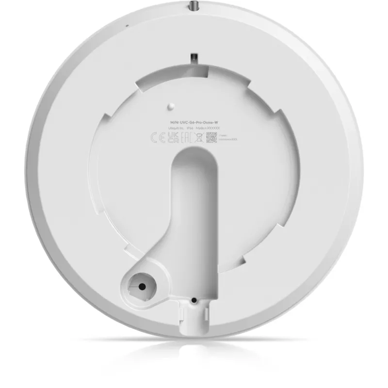 Ubiquiti UniFi 4MP (8K) Video G6-Pro-Dome kaamera, 2,36x suum, Multi-TOPS AI mootor, valge (UVC-G6-PRO-DOME-W)