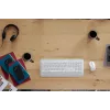 Logitech Signature MK650 for Business - klaviatuuri ja hiire komplekt - juhtmevaba - 2,4 GHz, Bluetooth LE - QWERTZ - tšehhi - valkjas