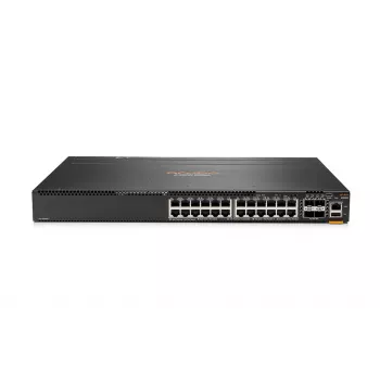 HPE Aruba 6300M - Lüliti - L3 - hallatav - 24 x 10/100/1000 + 4 x 1 Gigabit / 10 Gigabit / 25 Gigabit / 50 Gigabit SFP56 (üleslingi / virnastamine) - esi- ja tagaküljele - riiulisse