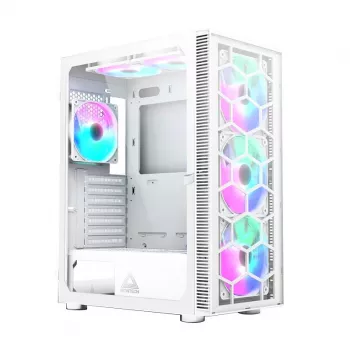 PC Case Montech X3 GLASS Midi Tower Valge
