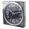 Seinakell Esperanza EHC013K Zurich must kvarts ovaalne 25 cm, alumiiniumraam, 4 cm paks