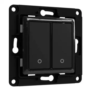 Valguslüliti Shelly Wall Switch 2 Must Juhtnupud Ühilduvus Shelly 2.5