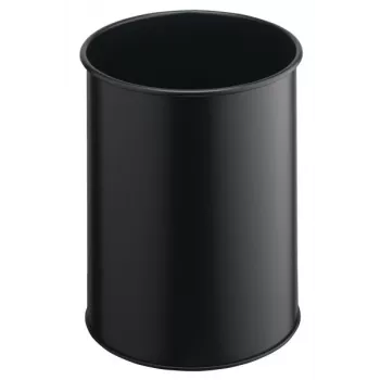 Jäätmemahuti ümar polüester teras must Durable 330101