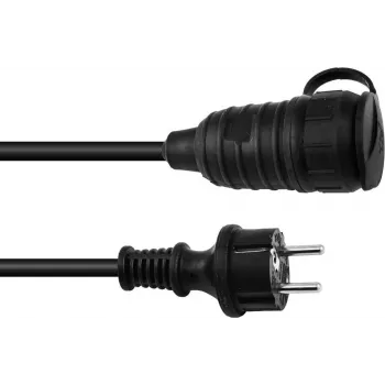 Pikenduskaabel EUROLITE 3x1.5 1,5 m — 3-sooneline 1,5 mm² toitekaabel, mudel 30245693