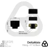 Thermal Grizzly DeltaMate Fitting HT16 ühendus, must — protsessorijahuti kinnituslisaseade